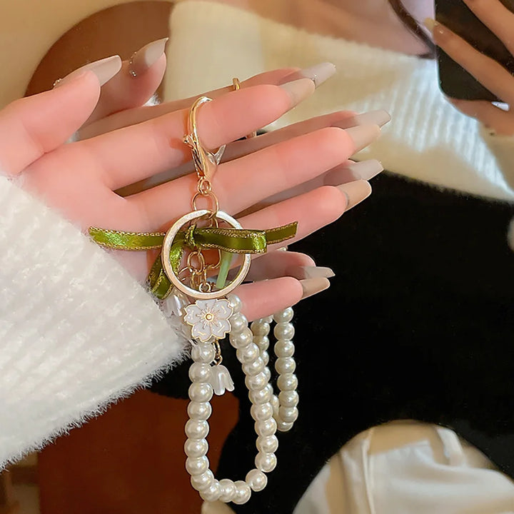 Porte-clés Perles Sakura 