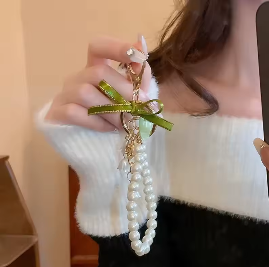 Porte-clés Perles Sakura Qualité