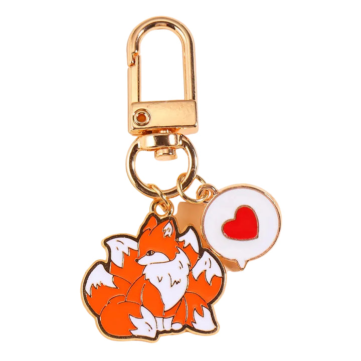 Porte-clés Renard Orange