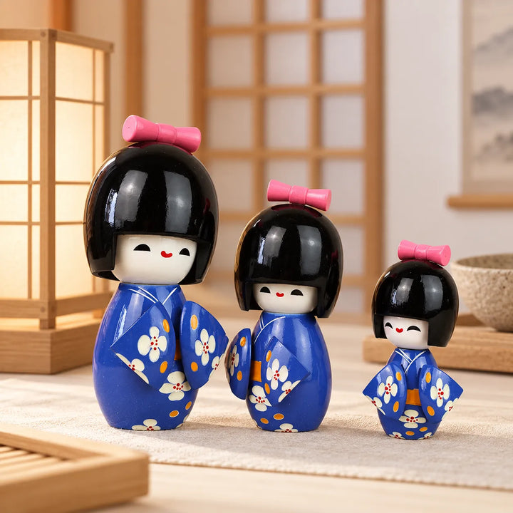 Poupée Japonaise Kokeshi Belle