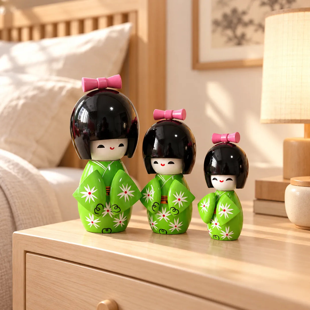 Poupée Japonaise Traditionnelle Mignonne