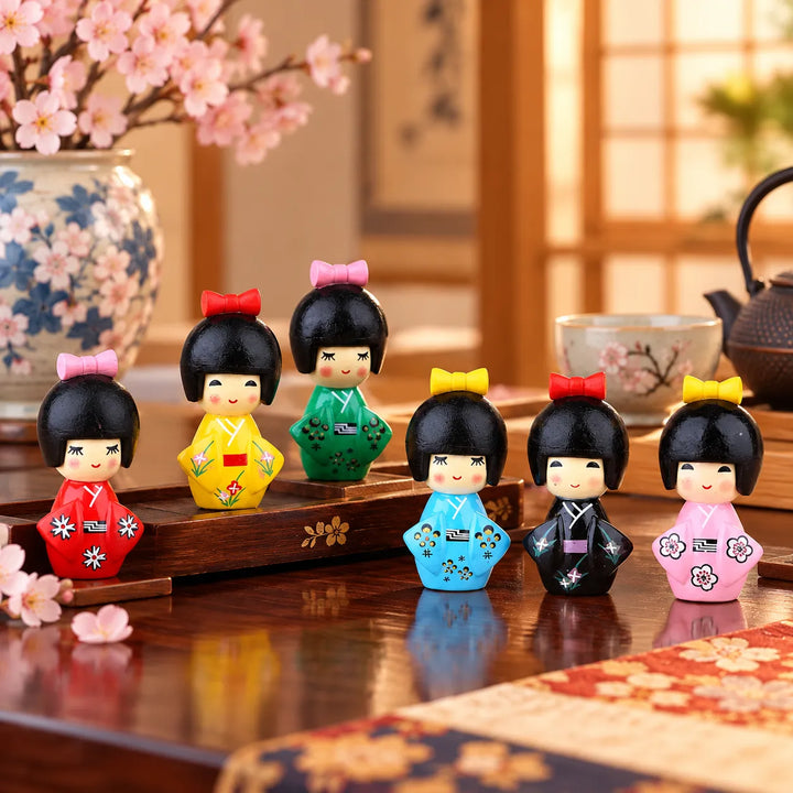 Poupée Kokeshi Kawai