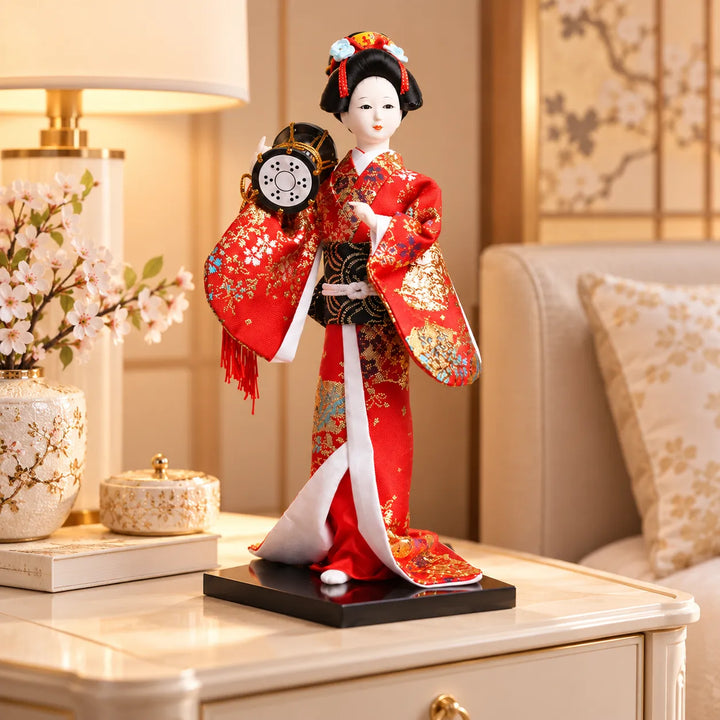 Poupée Traditionnelle Japonaise Robuste
