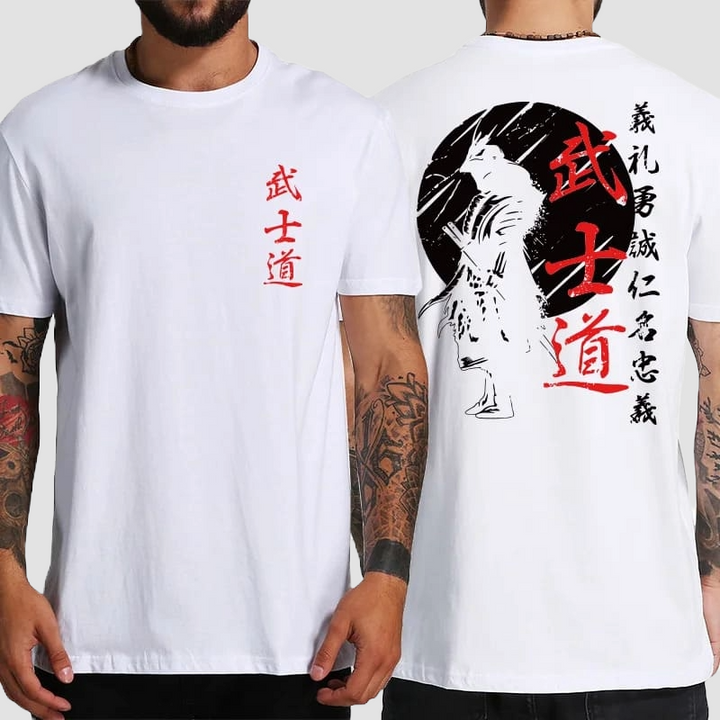 T-shirt Samurai Japonais