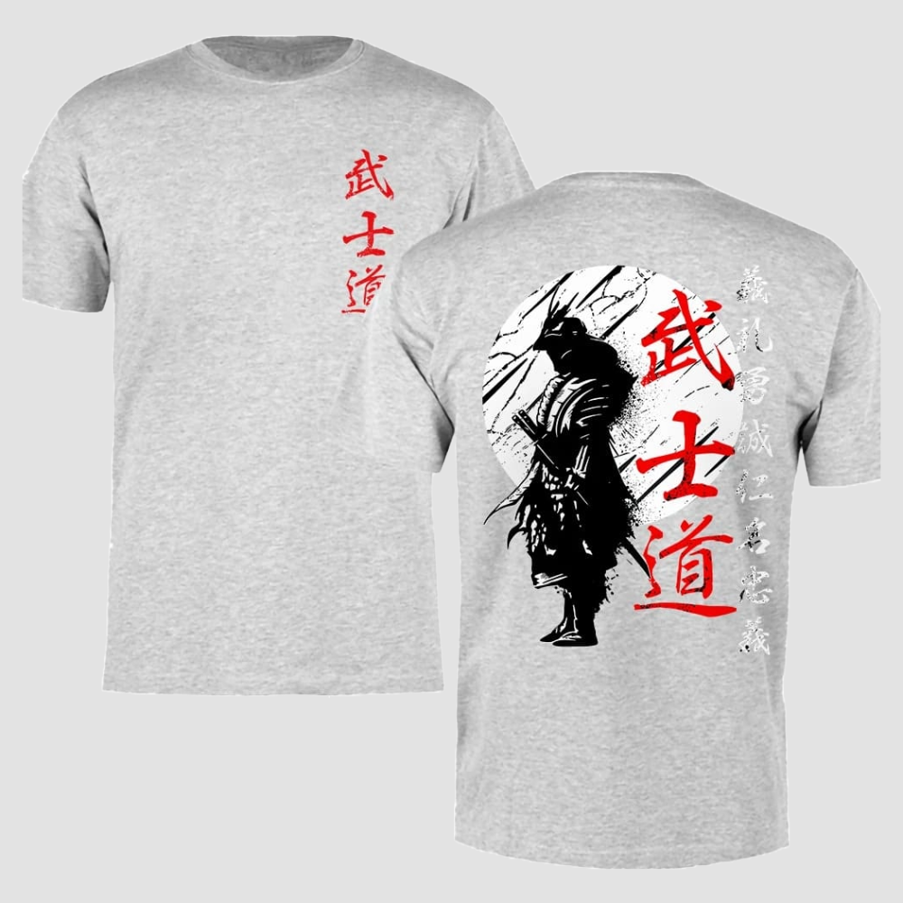 T-shirt Samurai Gris