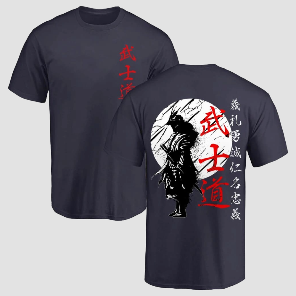 T-shirt Samurai en coton