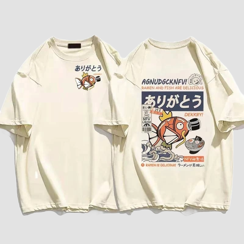 T-shirt Vintage Japonais abordable