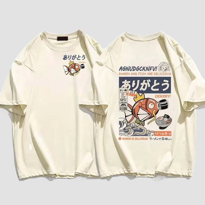 T-shirt Vintage Japonais abordable
