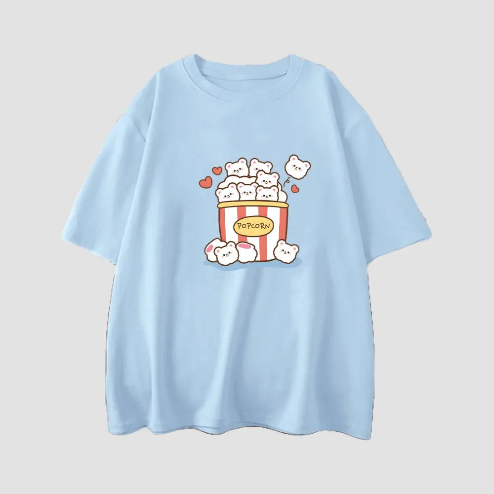 T-shirt Kawaii Femme