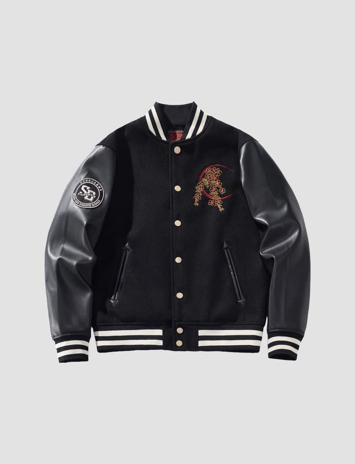 Sukajan Bomber Jacket épaisse