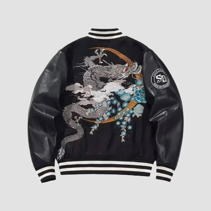 Sukajan Bomber Jacket Streetwear