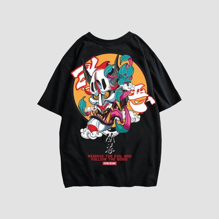 T-shirt Streetwear Japonais coton