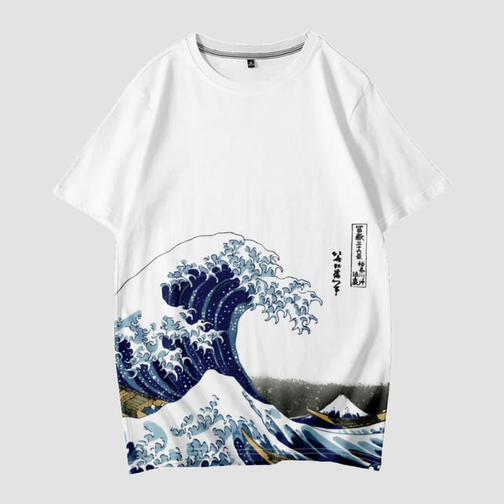 T-shirt Vague de Kanagawa