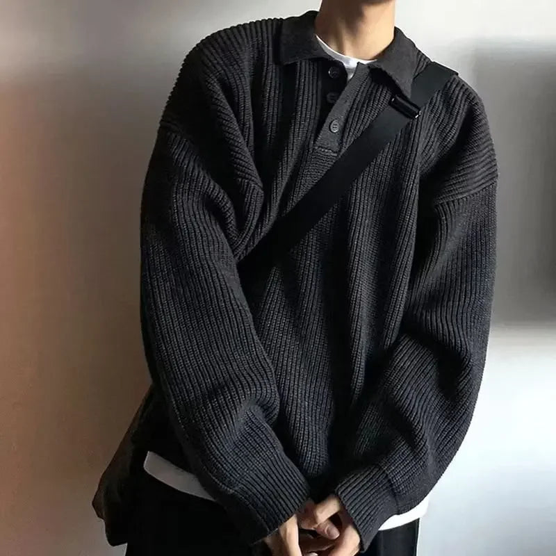 Pull Japonais à Col Design
