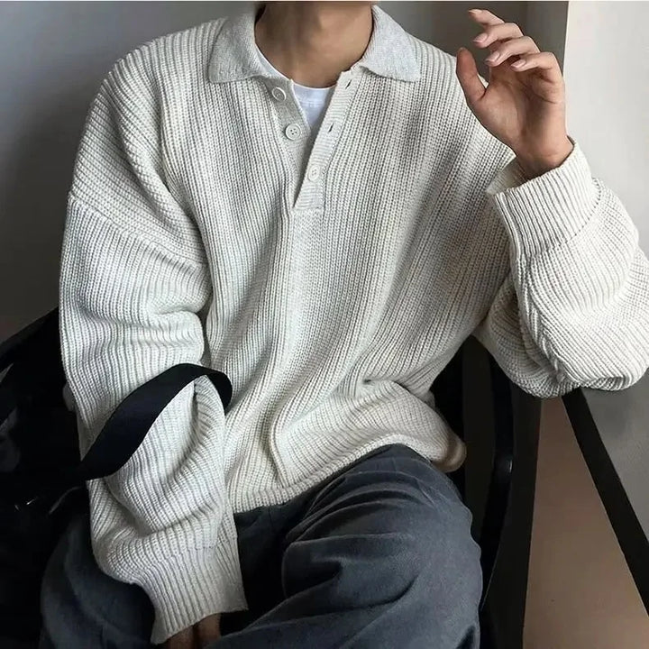 Pull Japonais à Col Design stylé
