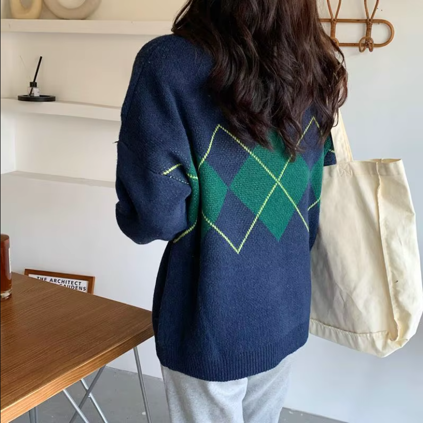 Pull Japonais Tricoté fashion
