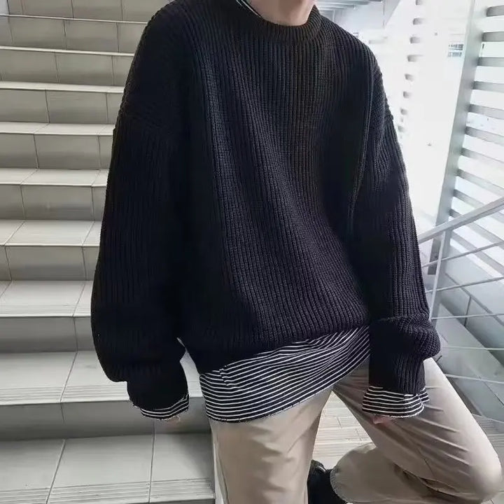 Pull Rétro Ample Japonais stylé