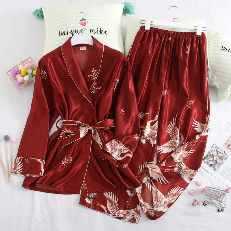 Pyjama Femme Grues
