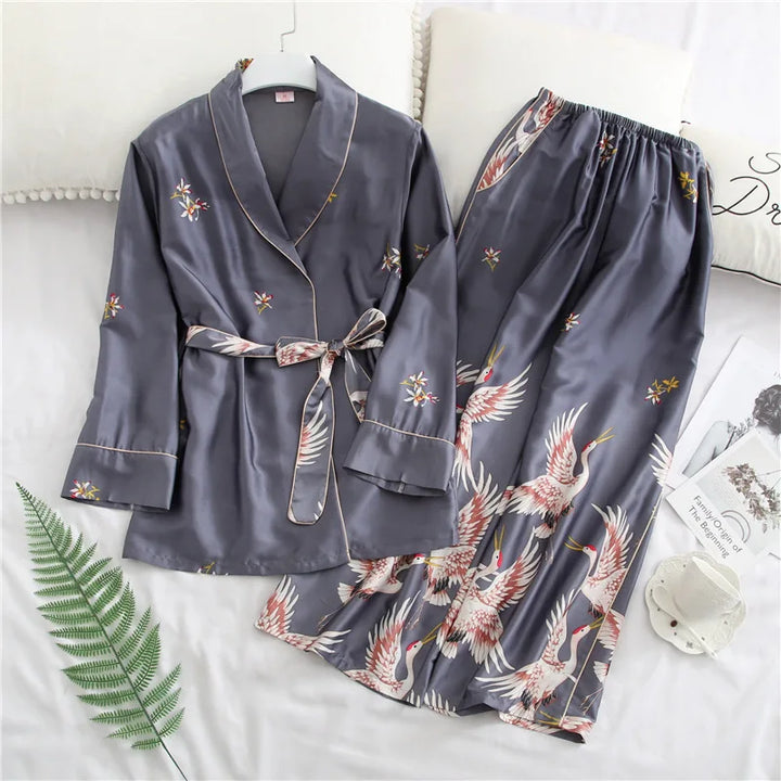 Pyjama Femme Grues stylé