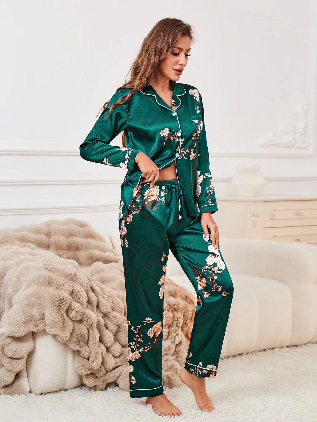 Pyjama Femme Japonais 2 Pièces stylé
