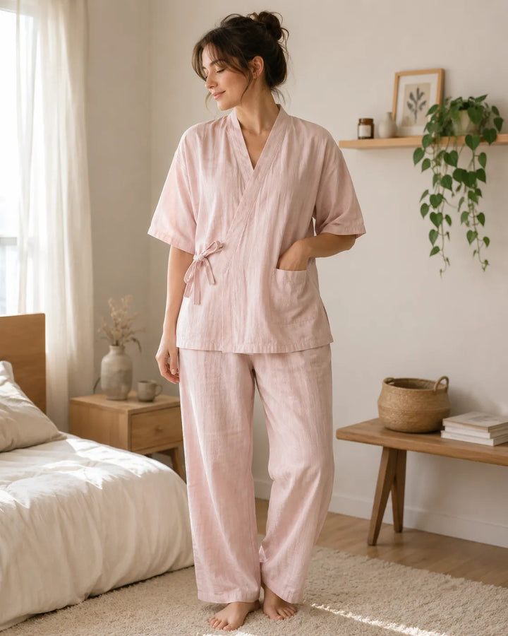 Pyjama Japonais Epuré pour Femme