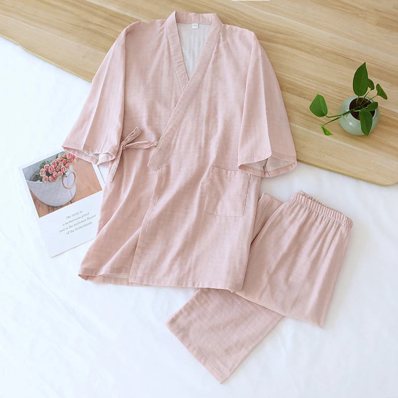 Pyjama Japonais Epuré pour Femme Chic