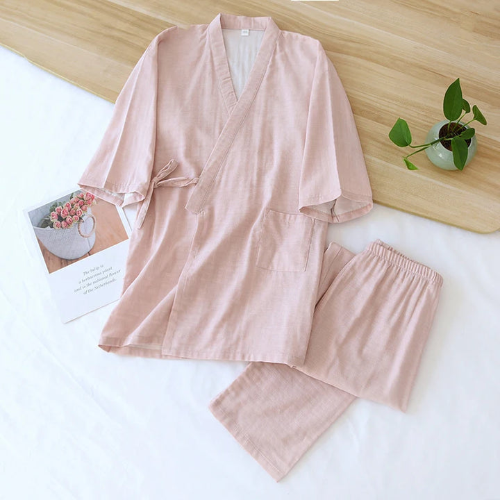 Pyjama Japonais Epuré pour Femme Chic