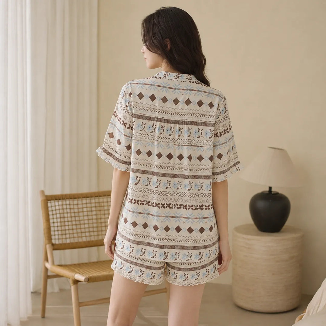 Pyjama Japonais Estival pour Femme Chic