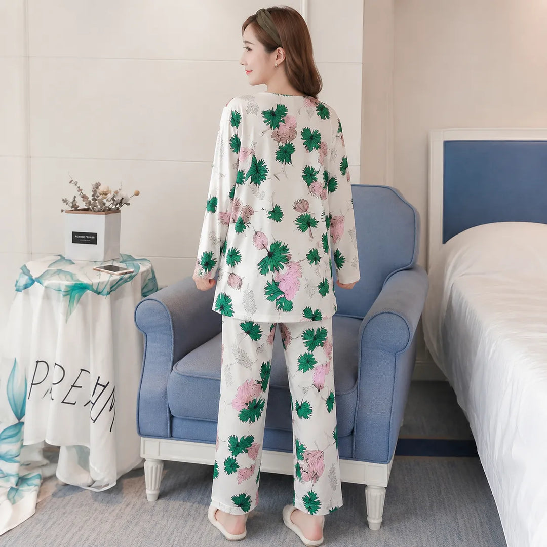 Pyjama Japonais Femme 3 Pièces Design Chic