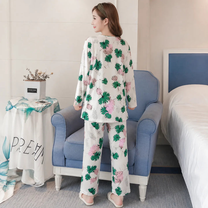 Pyjama Japonais Femme 3 Pièces Design Chic