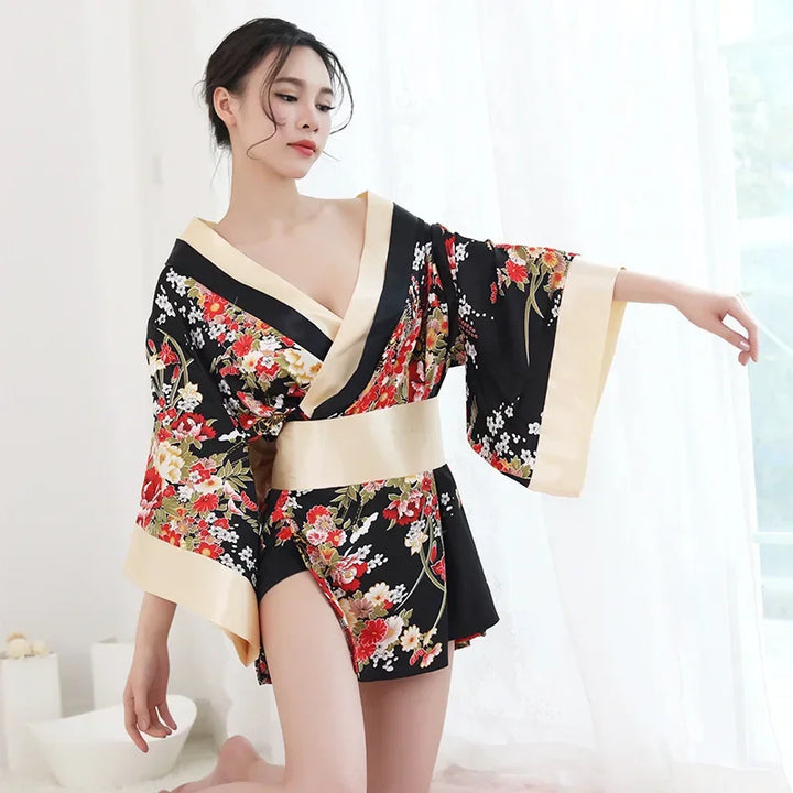 Pyjama Japonais Femme Sexy léger