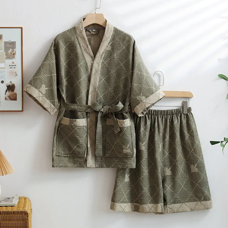 Pyjama Japonais Femme Short Unique