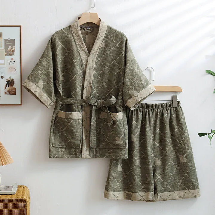 Pyjama Japonais Femme Short Unique
