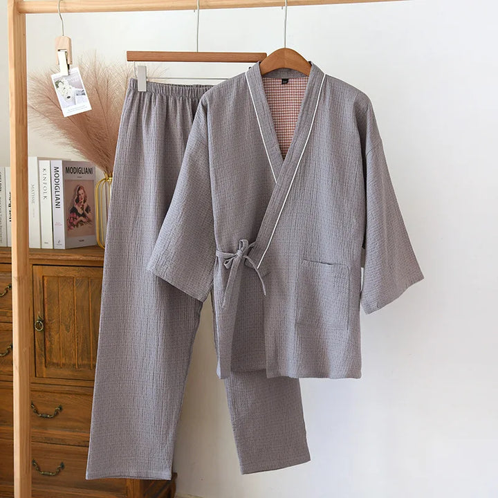 Pyjama Japonais Homme Hiver confortable