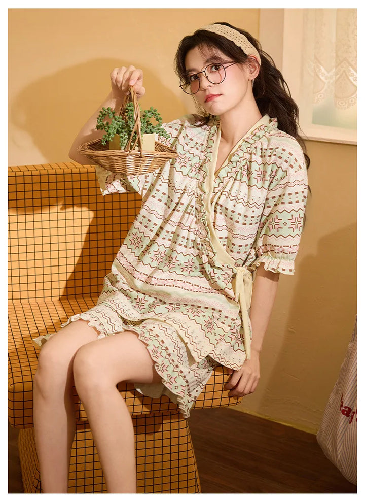 Pyjama Japonais Léger Confortable Unique