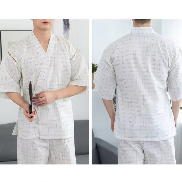 Pyjama Jinbei Japonais Homme authentique
