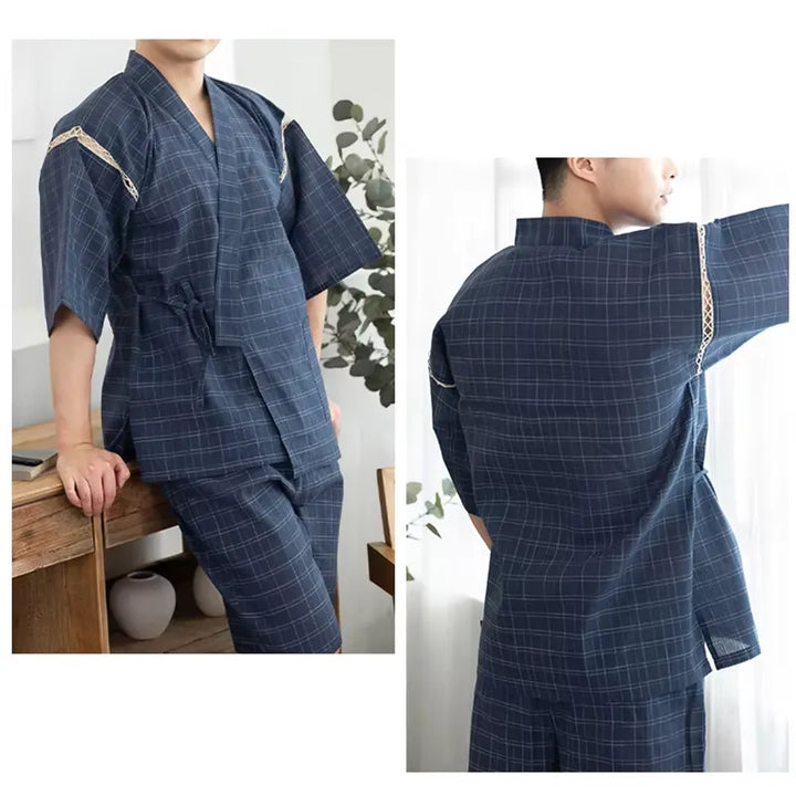 Pyjama Jinbei Japonais Homme léger