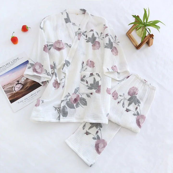 Pyjama Kimono Roses