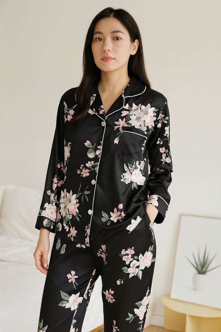 Pyjama Noir Japonais