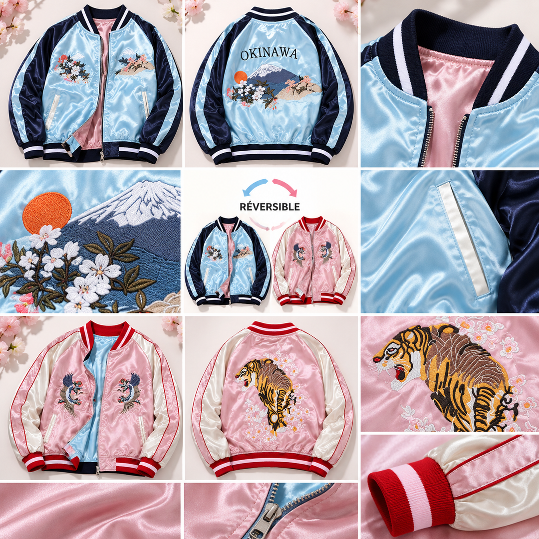 Reversible Sukajan audacieux