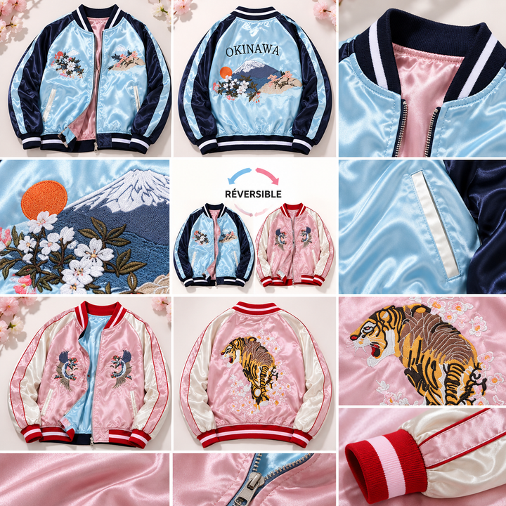 Reversible Sukajan audacieux