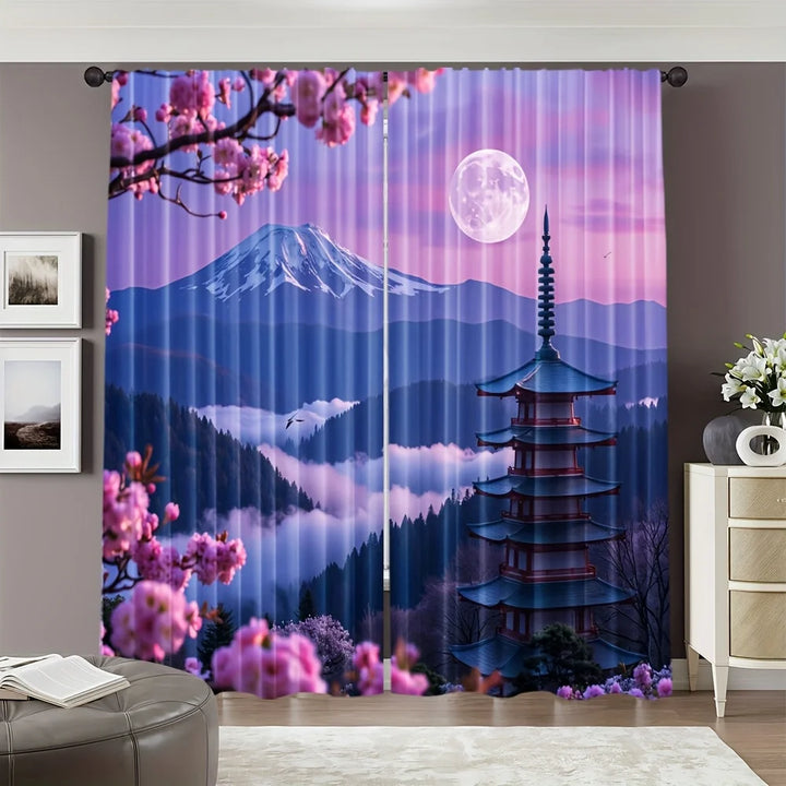 Rideau Japonais Romantique