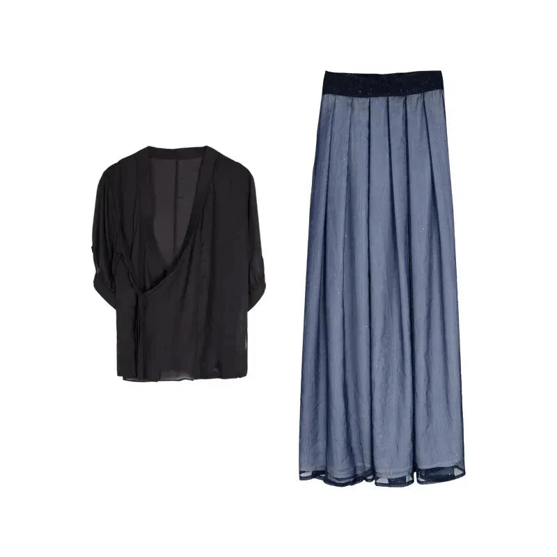 Robe Japonaise 2 Pièces Epurée Equilibrée