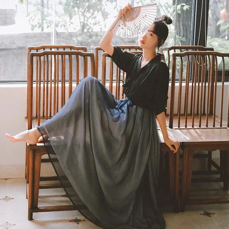 Robe Japonaise 2 Pièces Epurée Unique