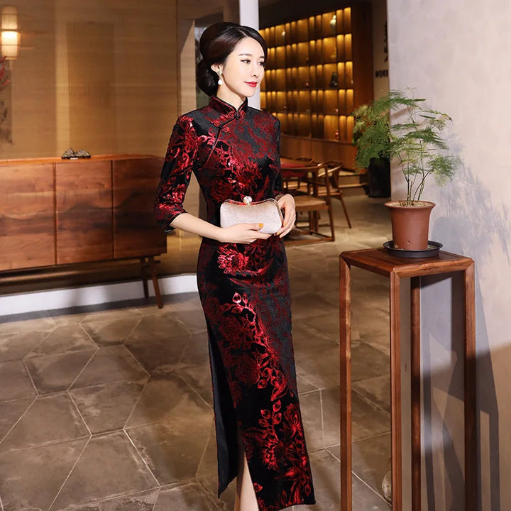 Robe Japonaise Habillée Elégante Légère