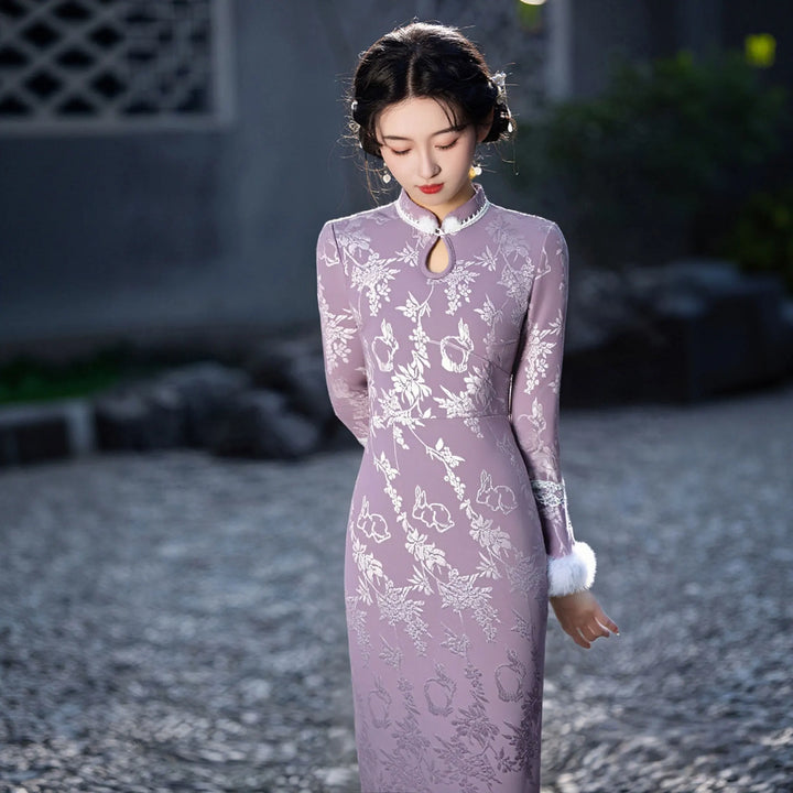 Robe Japonaise Jacquard