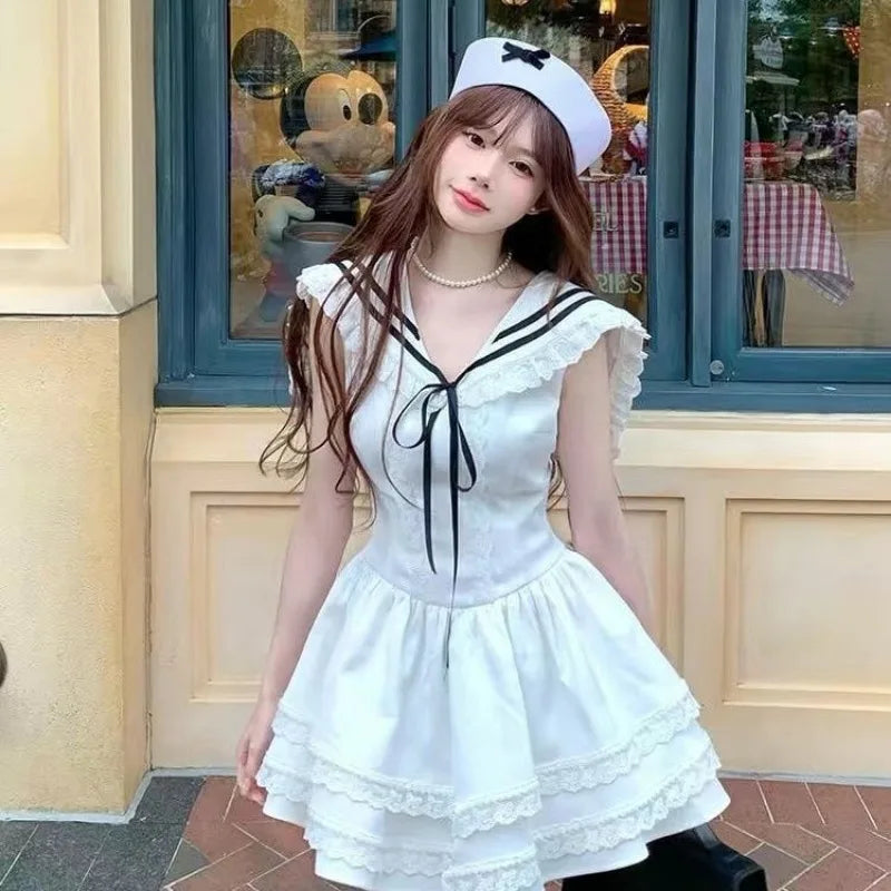 Robe Japonaise Lolita Blanche