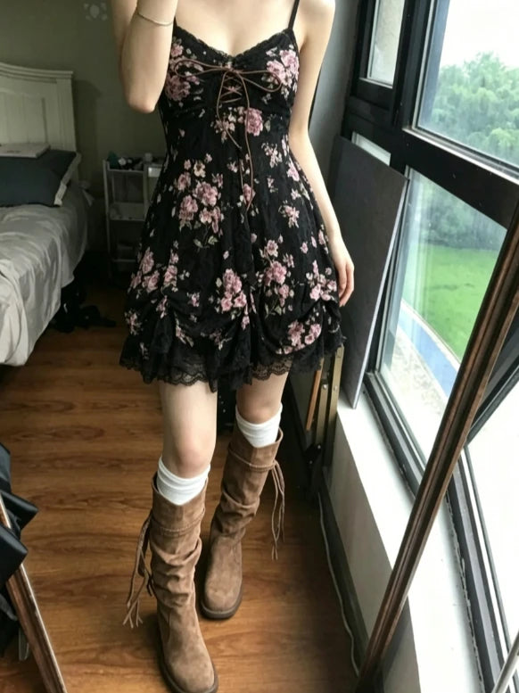 Robe d’Eté Japonaise Fleurie Chic