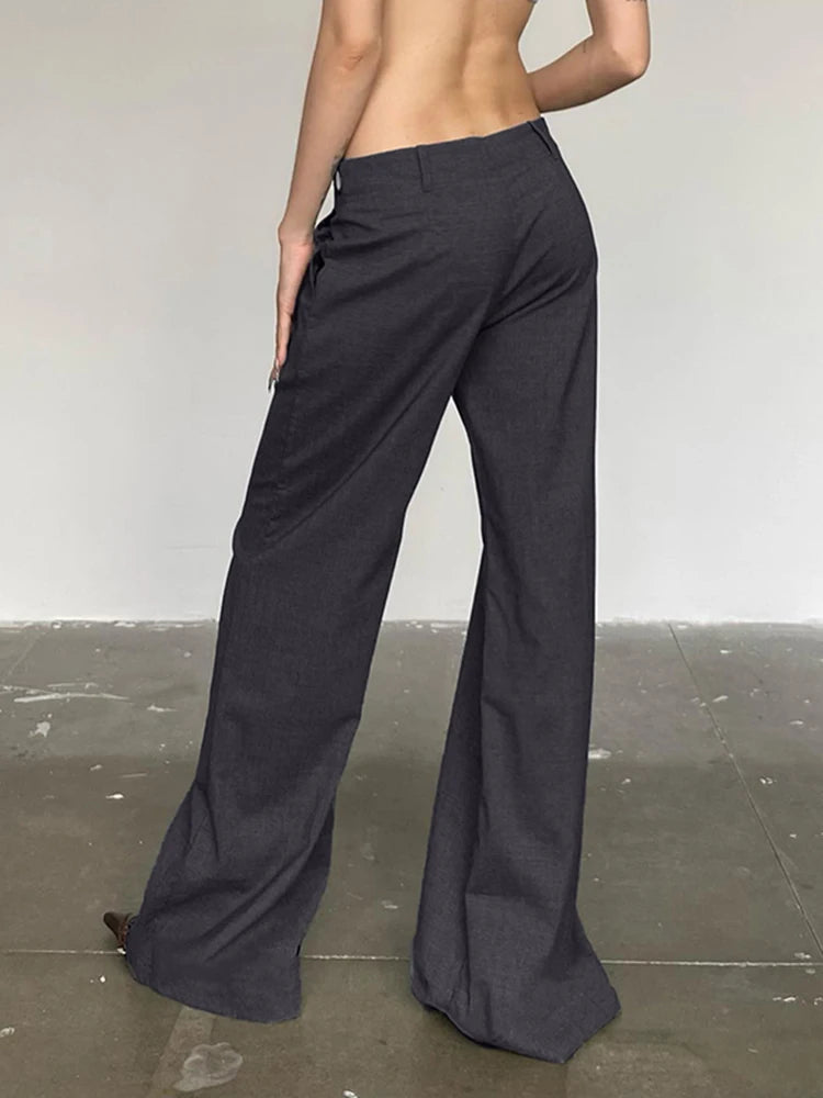 Pantalon Taille Basse pour Femme dos