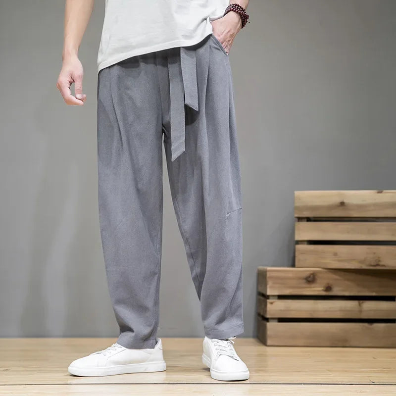 Pantalon Japonais Homme Souple